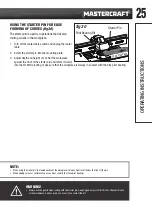 Preview for 25 page of MasterCraft 054-6841-4 Instruction Manual