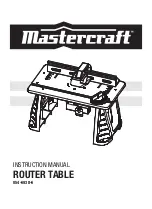 MasterCraft 054-6938-6 Instruction Manual preview