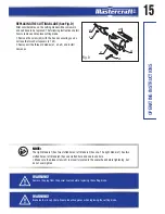 Предварительный просмотр 15 страницы MasterCraft 054-6962-6 Instruction Manual