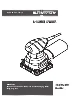 MasterCraft 054-7193-0 Instruction Manual preview