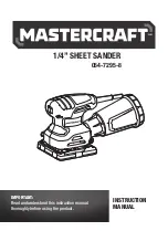 Preview for 1 page of MasterCraft 054-7295-8 Instruction Manual