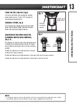 Предварительный просмотр 13 страницы MasterCraft 054-7520-2 Instruction Manual