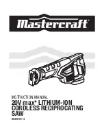 MasterCraft 054-8151-4 Instruction Manual preview