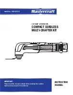 MasterCraft 054-8263-8 Instruction Manual предпросмотр