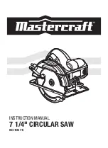 MasterCraft 054-8357-6 Instruction Manual предпросмотр