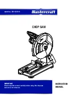 Preview for 1 page of MasterCraft 055-4500-6 Instruction Manual