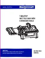 MasterCraft 055-6778-4 Instruction Manual preview