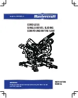 MasterCraft 055-9035-4 Instruction Manual preview