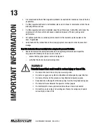 Preview for 13 page of MasterCraft 058-8122-6 Instruction Manual