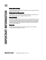 Preview for 14 page of MasterCraft 058-8194-4 Instruction Manual