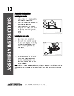 Preview for 16 page of MasterCraft 058-8194-4 Instruction Manual