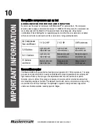 Preview for 11 page of MasterCraft 058-9336-2 Instruction Manual