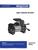 Предварительный просмотр 1 страницы MasterCraft 058-9852-2 Instruction Manual