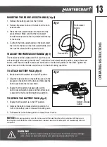 Предварительный просмотр 13 страницы MasterCraft 060-1349-2 Instruction Manual