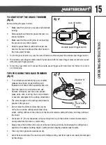 Предварительный просмотр 15 страницы MasterCraft 060-1349-2 Instruction Manual