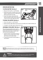 Предварительный просмотр 11 страницы MasterCraft 060-1998-6 Instruction Manual