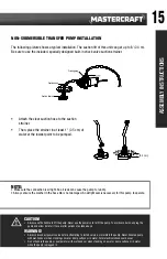 Предварительный просмотр 15 страницы MasterCraft 062-3408-6 Instruction Manual