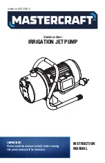 Preview for 1 page of MasterCraft 062-3424-6 Instruction Manual