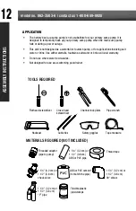 Preview for 12 page of MasterCraft 062-3503-8 Instruction Manual