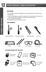 Preview for 12 page of MasterCraft 062-3535-2 Instruction Manual