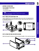 Предварительный просмотр 5 страницы MasterCraft 068-0004-2 Instruction Manual