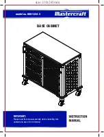 MasterCraft 068-1224-2 Instruction Manual preview