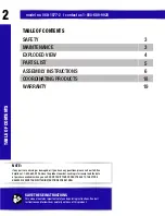 Preview for 2 page of MasterCraft 068-1577-2 Instruction Manual