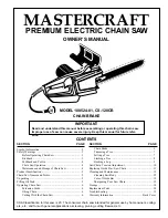 Preview for 1 page of MasterCraft 100524-01, CS-120CB Owner'S Manual