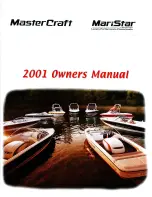 MasterCraft 19 Skier 2001 Owner'S Manual предпросмотр