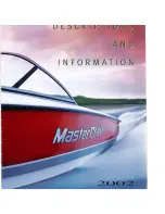 Preview for 11 page of MasterCraft 19 skier 2002 Owner'S Manual