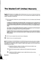 Предварительный просмотр 80 страницы MasterCraft 2000 Hang Ten Owner'S Manual