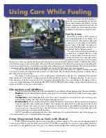 Preview for 28 page of MasterCraft 2007 MariStar Owner'S Manual