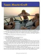 Preview for 78 page of MasterCraft 2007 MariStar Owner'S Manual