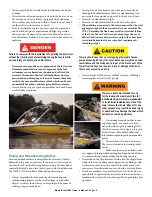 Предварительный просмотр 11 страницы MasterCraft 2009 MariStar X-Series Owner'S Manual