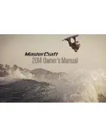 Preview for 1 page of MasterCraft 2014 14v Owner'S Manual