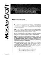 Предварительный просмотр 2 страницы MasterCraft 205 X-Star Owner'S Manual