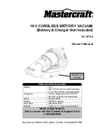 Preview for 1 page of MasterCraft 54-3672-4 Owner'S Manual