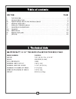 Preview for 2 page of MasterCraft 55-5503-4 Operating And Safety Instructions Manual