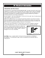 Preview for 8 page of MasterCraft 55-5503-4 Operating And Safety Instructions Manual