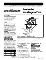 Preview for 13 page of MasterCraft 58-8023-2 Operating Instructions And Parts Manual