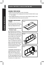 Preview for 10 page of MasterCraft BUTCHER BLOCK TOP 068-7305-4 Instruction Manual