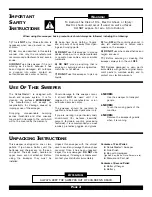 Preview for 2 page of MasterCraft debrismaster Operation & Maintenance Manual