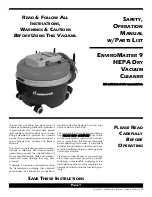 Preview for 1 page of MasterCraft ENVIROMASTER 9 Safety And Operating Manual