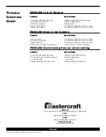 Preview for 8 page of MasterCraft ENVIROMASTER 9 Safety And Operating Manual