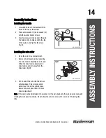 Preview for 17 page of MasterCraft FLUX-CORE Instruction Manual