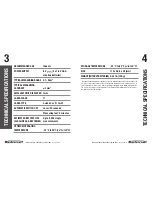 Preview for 3 page of MasterCraft LASER DISTANCE FINDER/MEASURING TOOL Instruction Manual