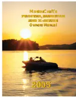 MasterCraft Maristar Series Owner'S Manual preview