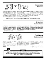 Preview for 3 page of MasterCraft MD17E-DSOBV Operation & Maintenance Manual