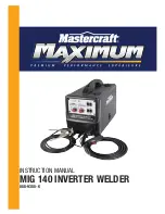 MasterCraft MIG 140 Instruction Manual preview