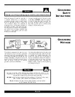 Preview for 3 page of MasterCraft MSR-15E Safety, Operation And Maintenance Manual